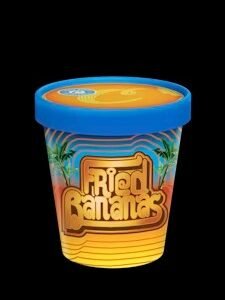 cookies fried bananas flower